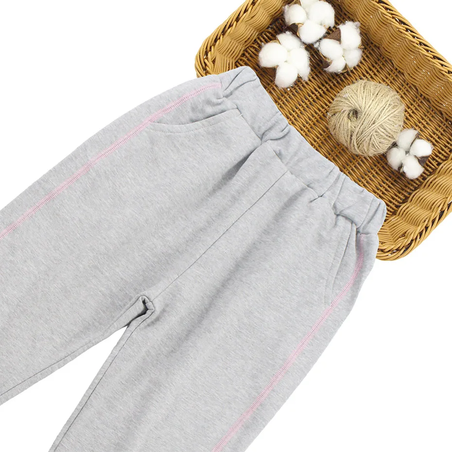 Штаны для девочек штаны в стиле пэчворк повседневные хлопковые детские осенние