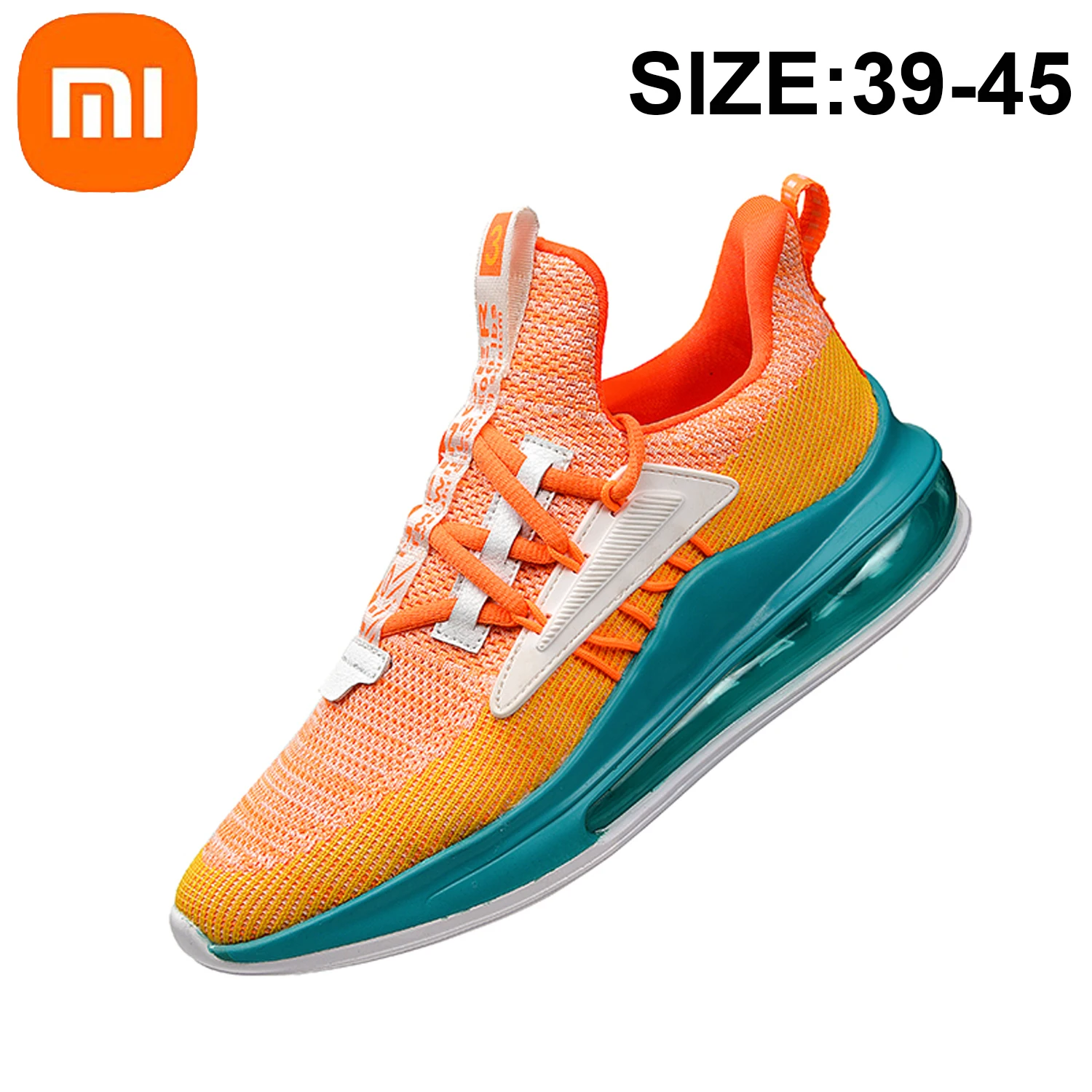 

Xiaomi Mijia Sneakers Men's Casual Shoes Breathable Air Cushion Basketball Shoes Lightweight Running Sneakers Men Sports Shoes