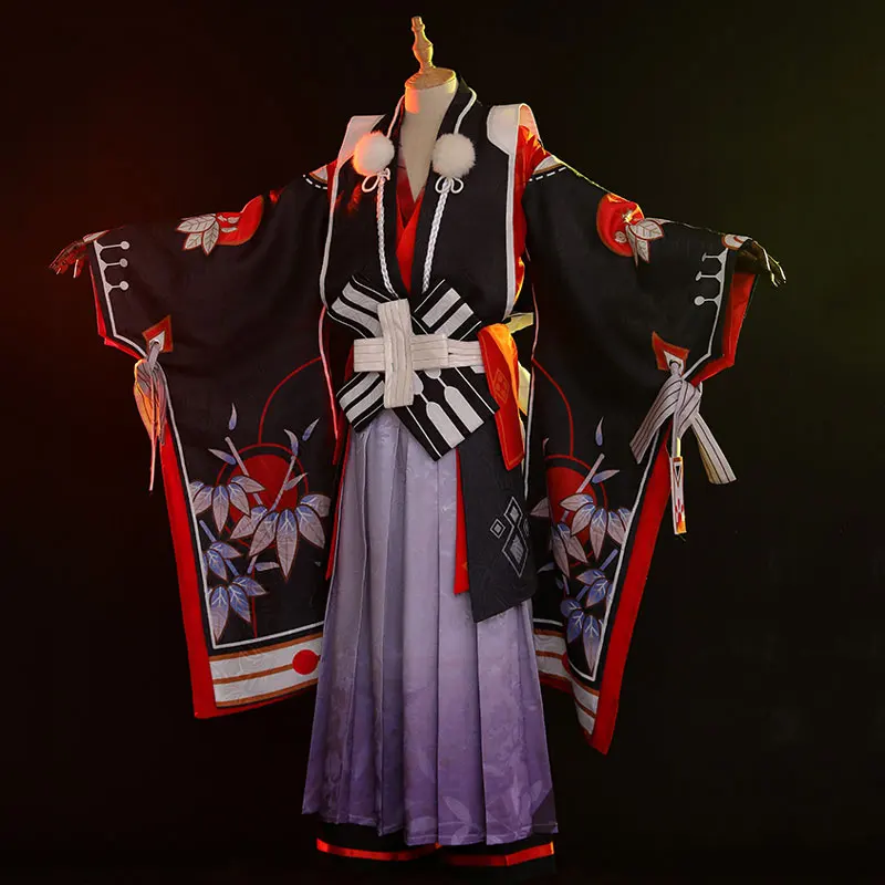 Горячая игра Onmyoji Onikiri до пробуждения кимоно Косплей Костюм Униформа Хэллоуин