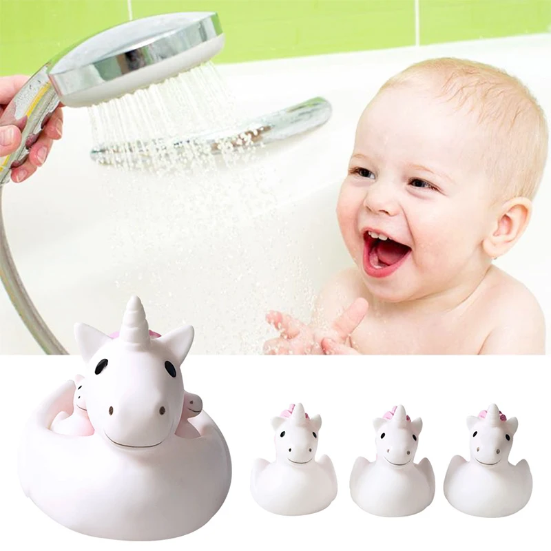 Rubber Duck Toys Family Baby Mommy series 4PCS Cute Bathing Play water duck Squeeze Sound BB Girl Boy Gift | Игрушки и хобби