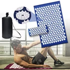 Акупрессурный коврик, подушка для массажа спины, набор для йоги, аппликатор Kuznetsov, акупунктурная подушка для снятия стресса, Массажная подушка