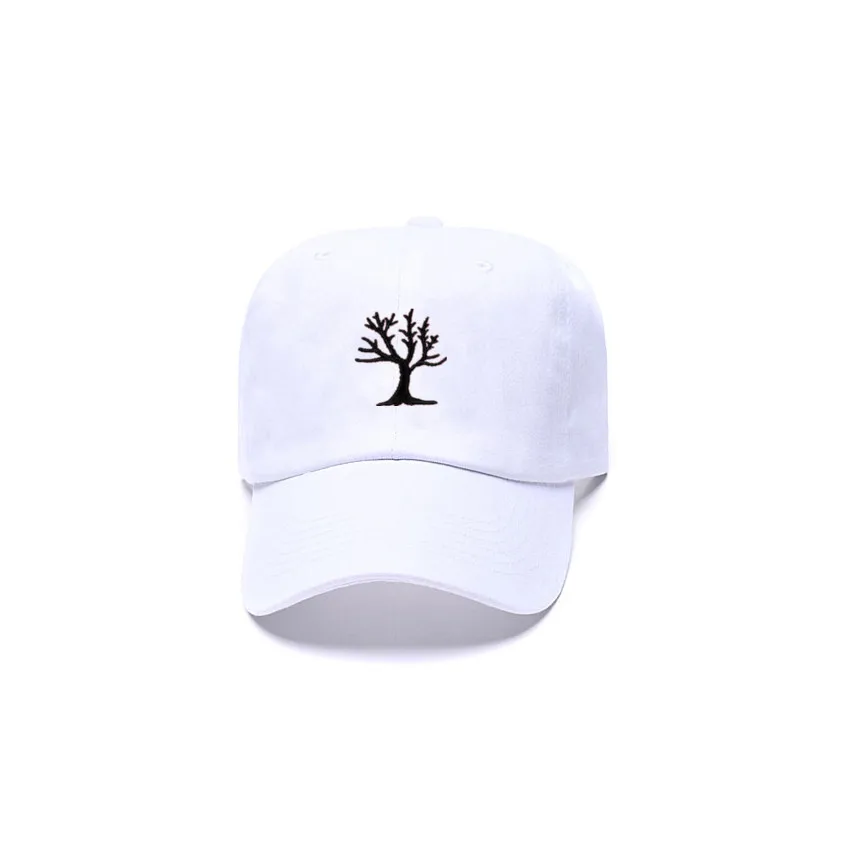 100% хлопковая бейсбольная Кепка с вышивкой большого дерева для папы бейсболка без