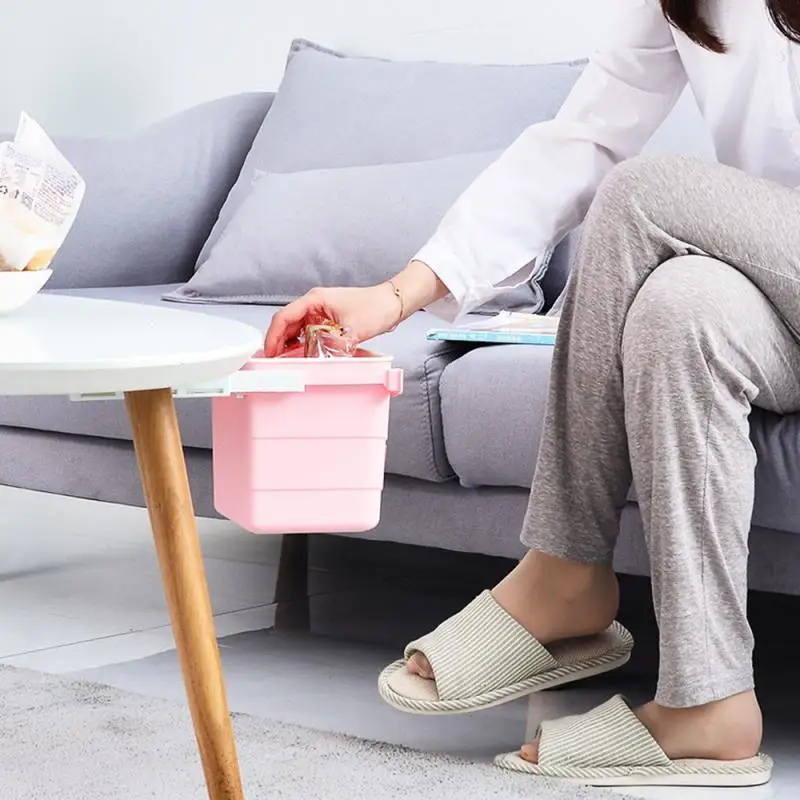 Невидимая настольная мусорная корзина Мини Выдвижная инструменты для уборки