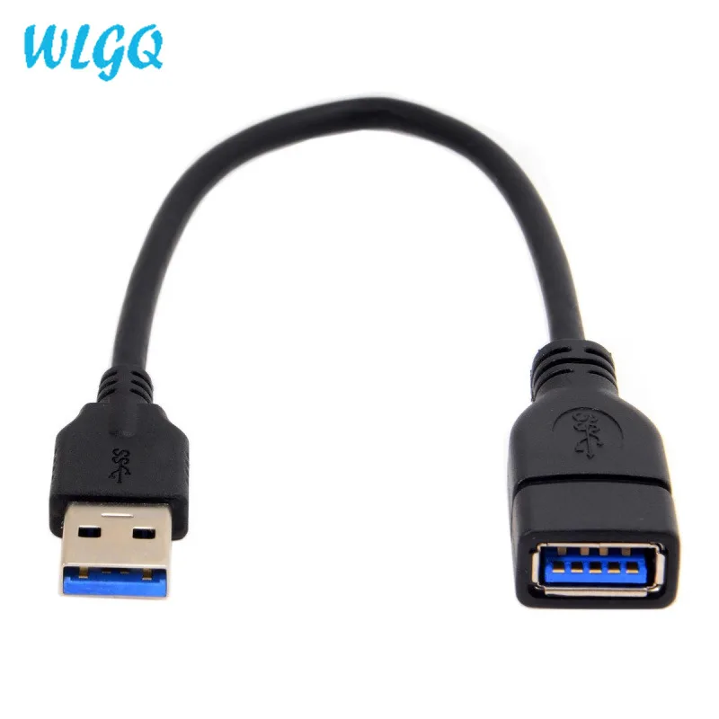 

Wlgq high speed usb3.0a male to USB 3.0A female hard disk data line male to female extension 20cm