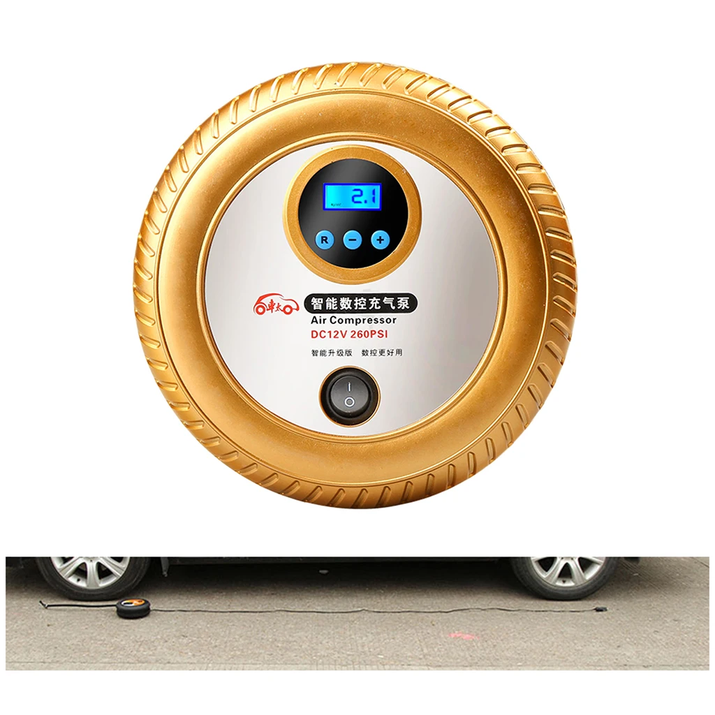 Comprar Inflador De Neumáticos Para Coche, Compresor De Aire Portátil, Bomba Eléctrica Digital Automática