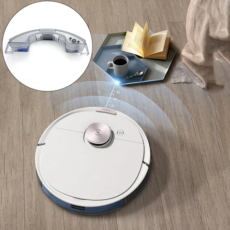 

2PCS for Ecovacs T5 T8 DX33 DX55 N5 Water Tank with 20PCS Mop Cleaning Cloths for Ecovacs Deebot T8 Vacuum Cleaner