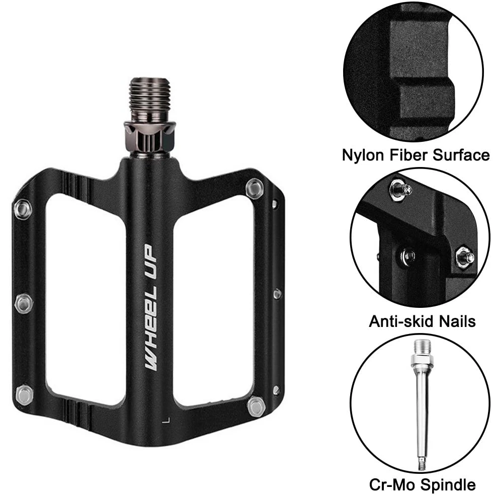 MTB педали для горного велосипеда Легкие нейлоновые велосипедные на платформе BMX