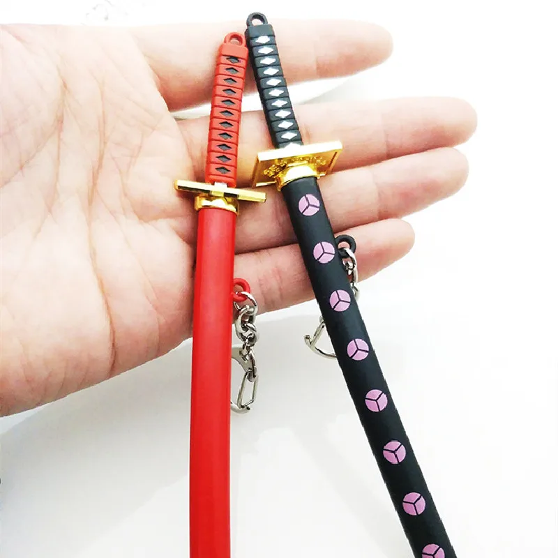 Fashion 8 Styles Roronoa Zoro Sword Keychain For Women Men Buckle Toolholder Scabbard Katana Sabre Car Keyrings Gift Key Chains | Украшения