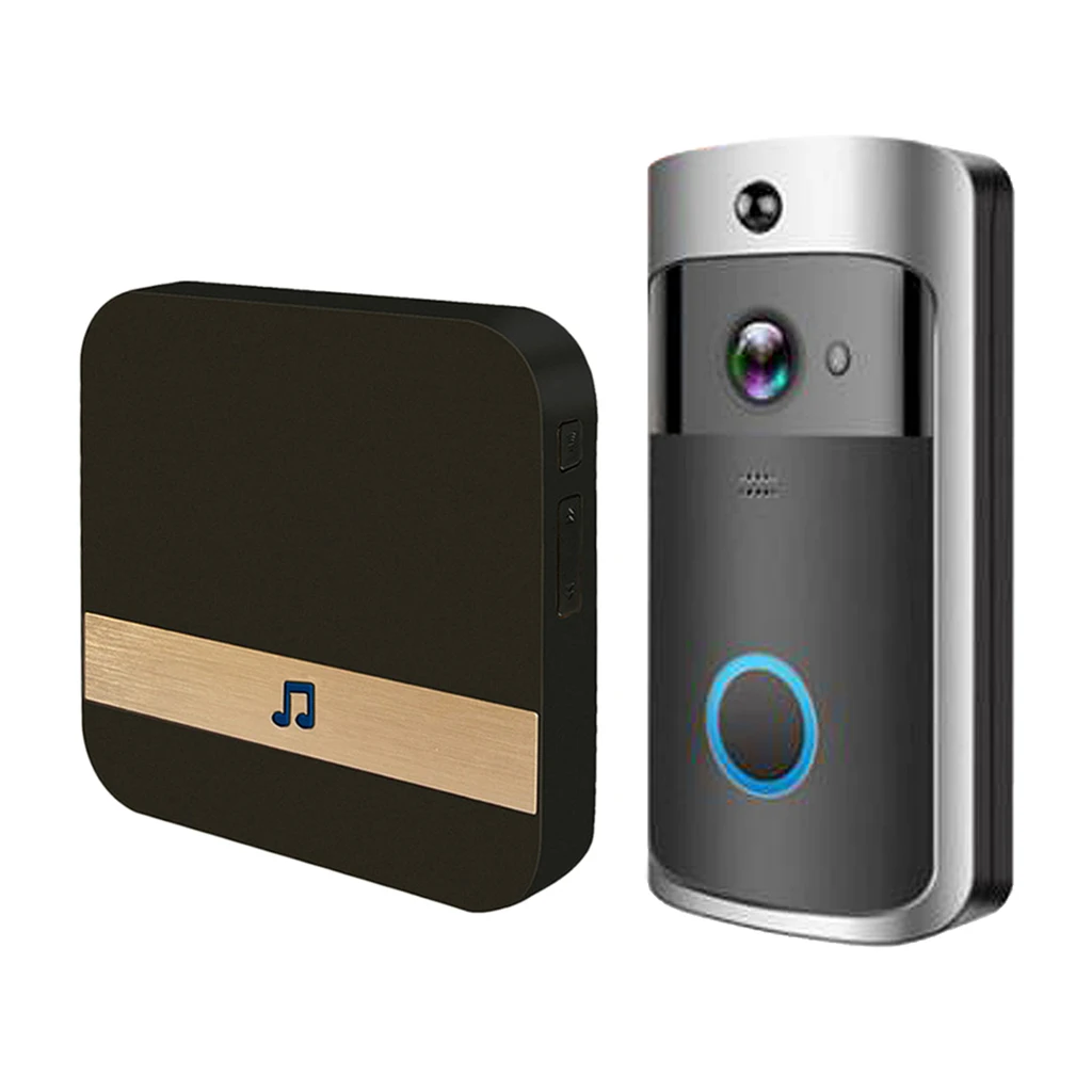 

Doorbell Camera Battery Smart Home Waterproof WiFi Wireless for Android,iOS