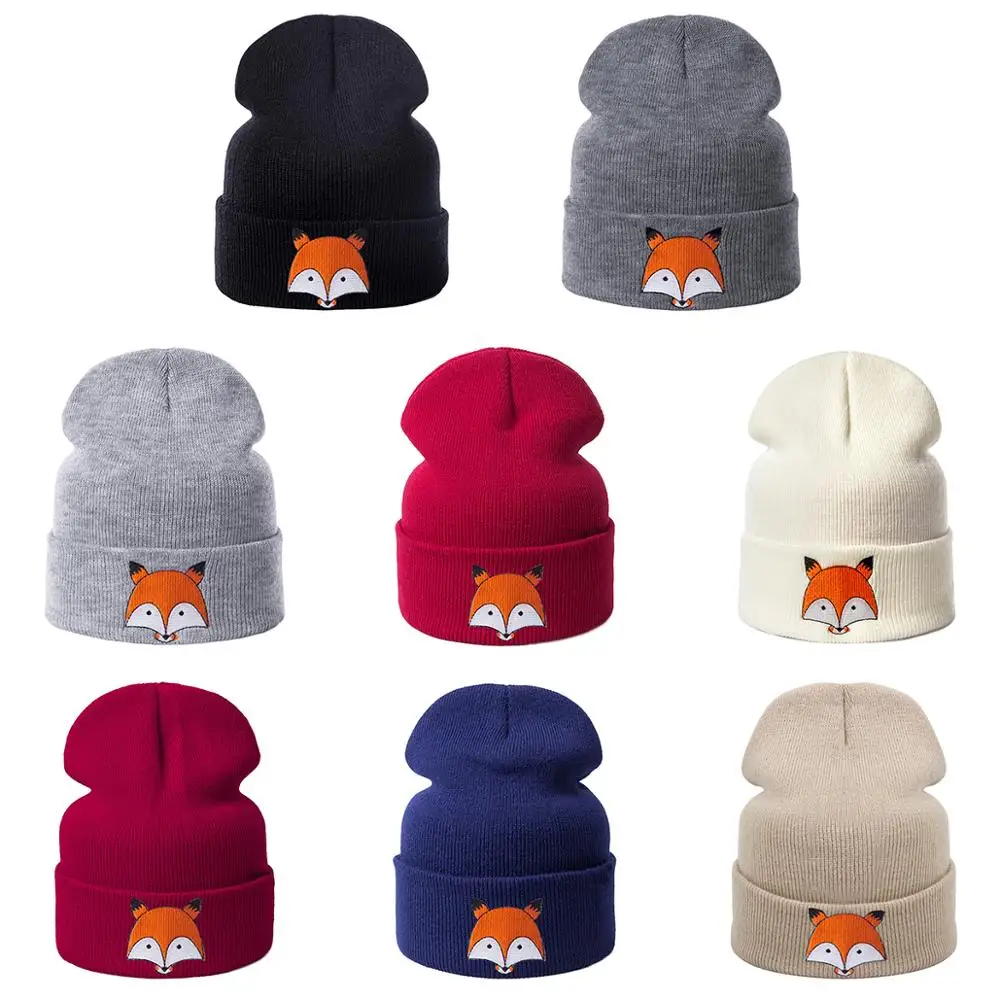 RUINPOP вязаная шапка для Детские зимние штаны вышитая шапочка на открытом воздухе