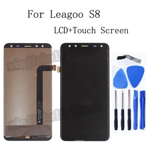 5.72 Original Display For Leagoo S8 S 8 LCD Display Touch screen digitizer Assembly replacement Phone Repair kit For Leagoo S8
