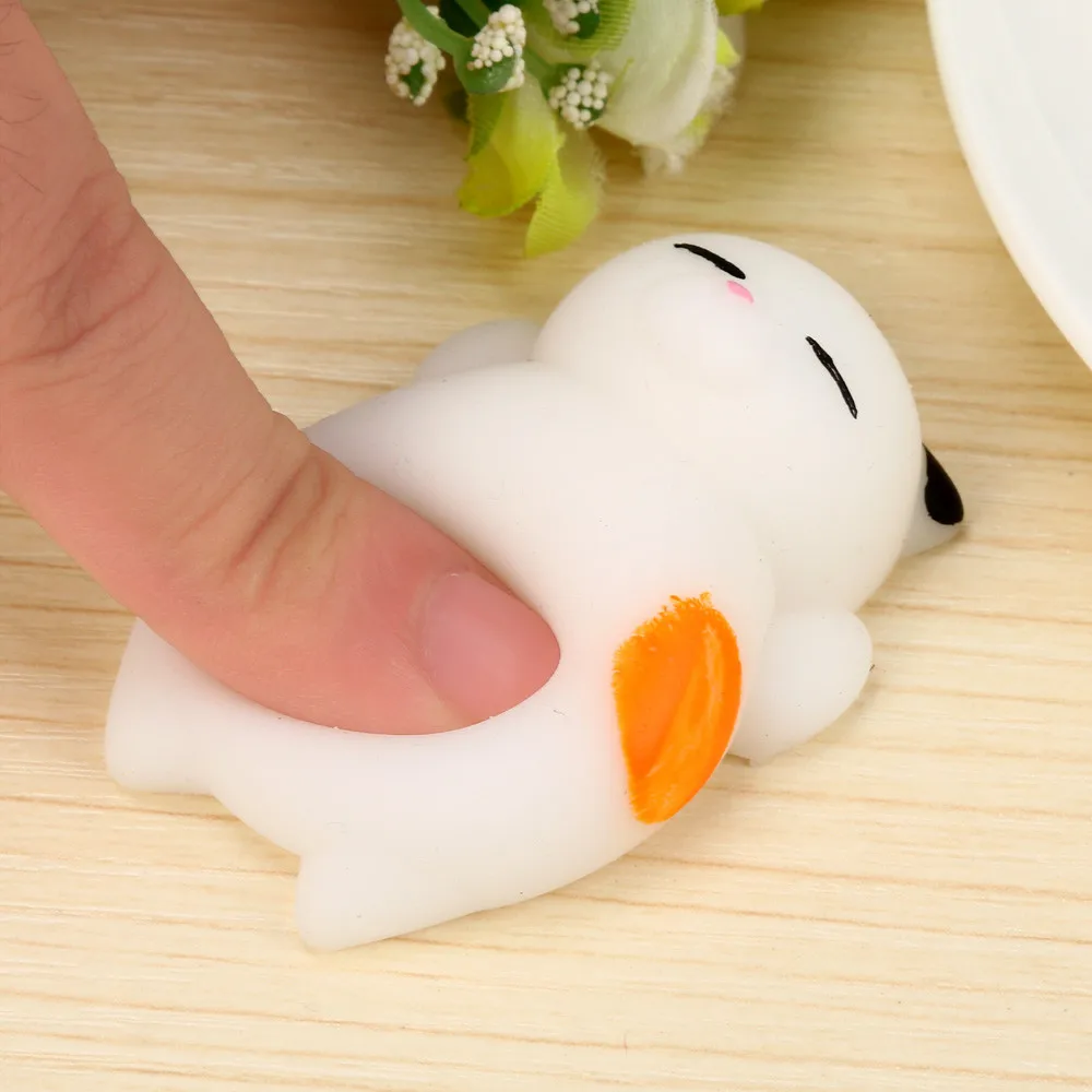 

Cute Mochi Cat Squeeze Healing Fun Kids Kawaii Toy Stress Reliever Decor Stress Relief Decompression Toy Home Desktop Decoration
