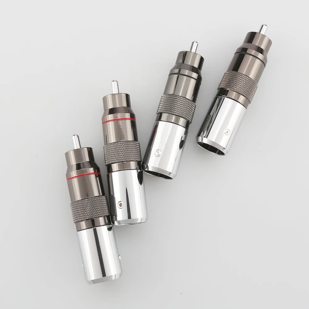 Hi End Fi с родиевым покрытием 4 шт. опора RCA сделай сам латунное покрытие родиевое