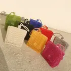 Женская сумка в стиле ретро ярких цветов, прозрачная плетеная сумка-мессенджер ручной работы с жемчугом, Свадебный клатч, кошелек и сумочка, 2020