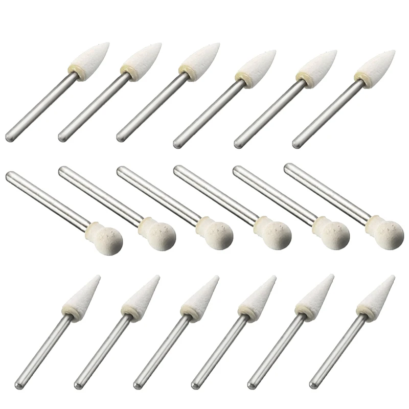 12 шт./упак. зубные полировальные боры камень фарфоровая смола шлифовка