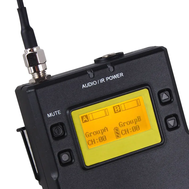MAMKOMV-200 UHF беспроводной микрофон система для камеры iphone Смартфон интервью видео петличный нагрудный микрофон для Canon Nikon DSLR