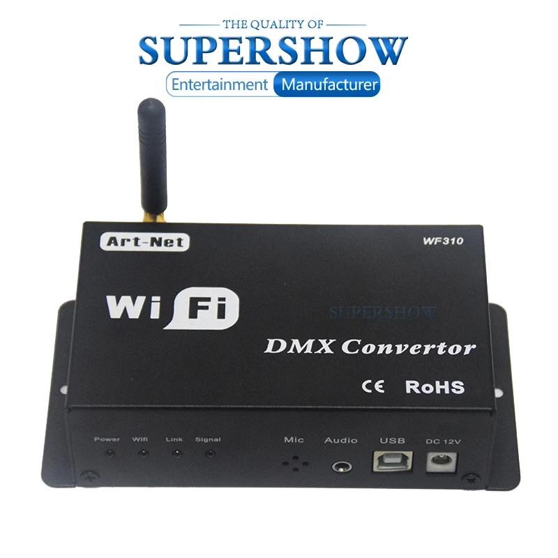 Контроллер сигнала Wi-Fi 310 светодиодный DMX512 Art-Net коммуникация protolcol 12 В программное