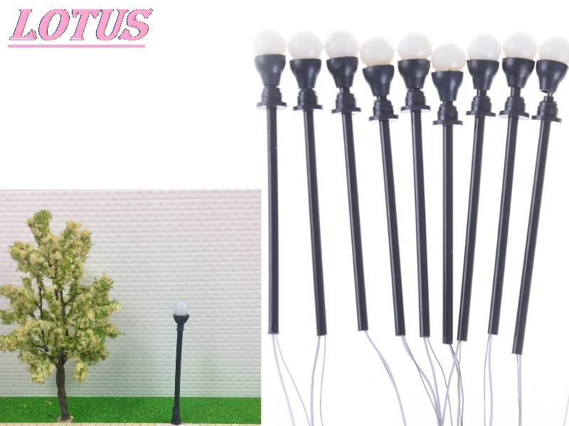 Миниатюрная уличная лампа для сказочного украшения сада миниатюрный стеклянный