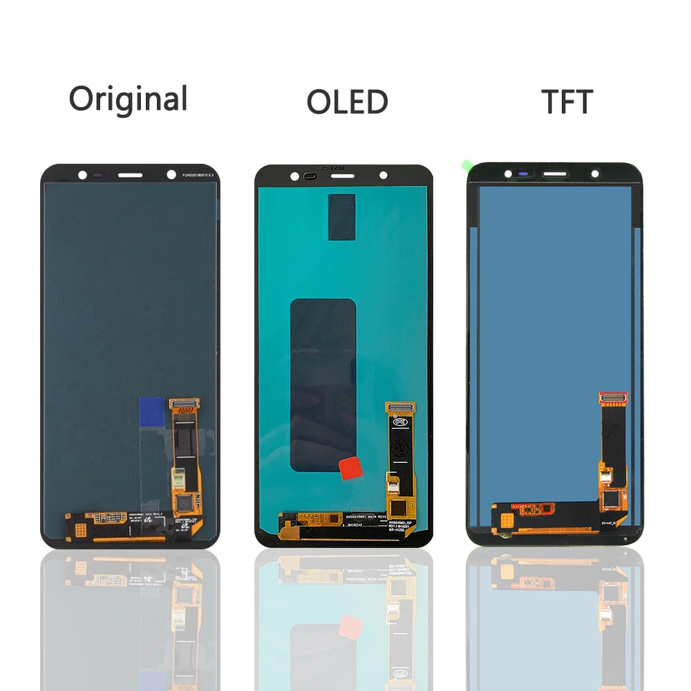 6 0 'ɺMOLED-экран для SAMSUNG Galaxy J8 2018 ЖК-дисплей сенсорный экран дигитайзер Запчасти