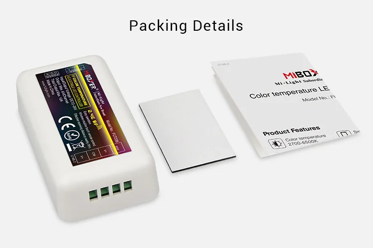 Mi boxer 2,4G RF беспроводной Одноцветный диммер CCT RGB RGBW RGB+ CCT FUT035 FUT036 FUT037 FUT038 FUT039 контроллер светодиодной ленты