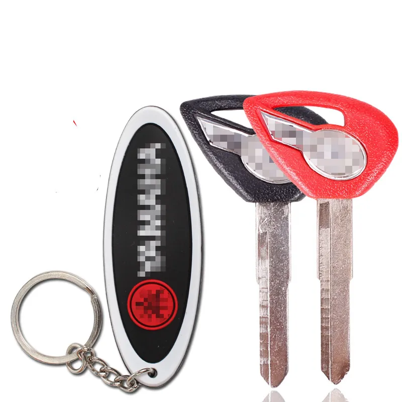 Black / Red Motorcycle Blank Key Uncut Blade For YAMAHA Dragstar V-Star DS400 DS650 XVS400 XVS650 XV1900 XVS1300 XVS950 | Автомобили и