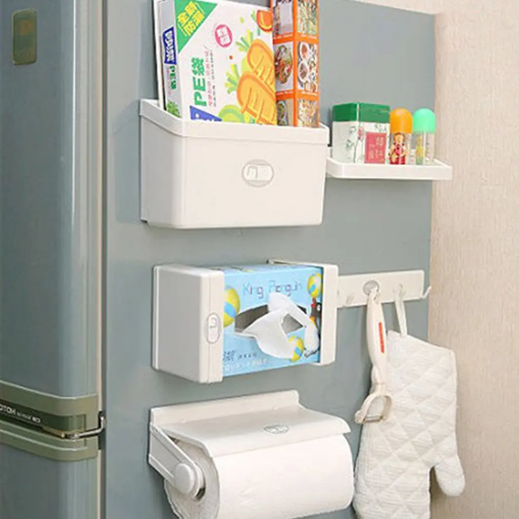 

HQS-Y35210 Multi-purpose refrigerator combination storage rack five-piece set