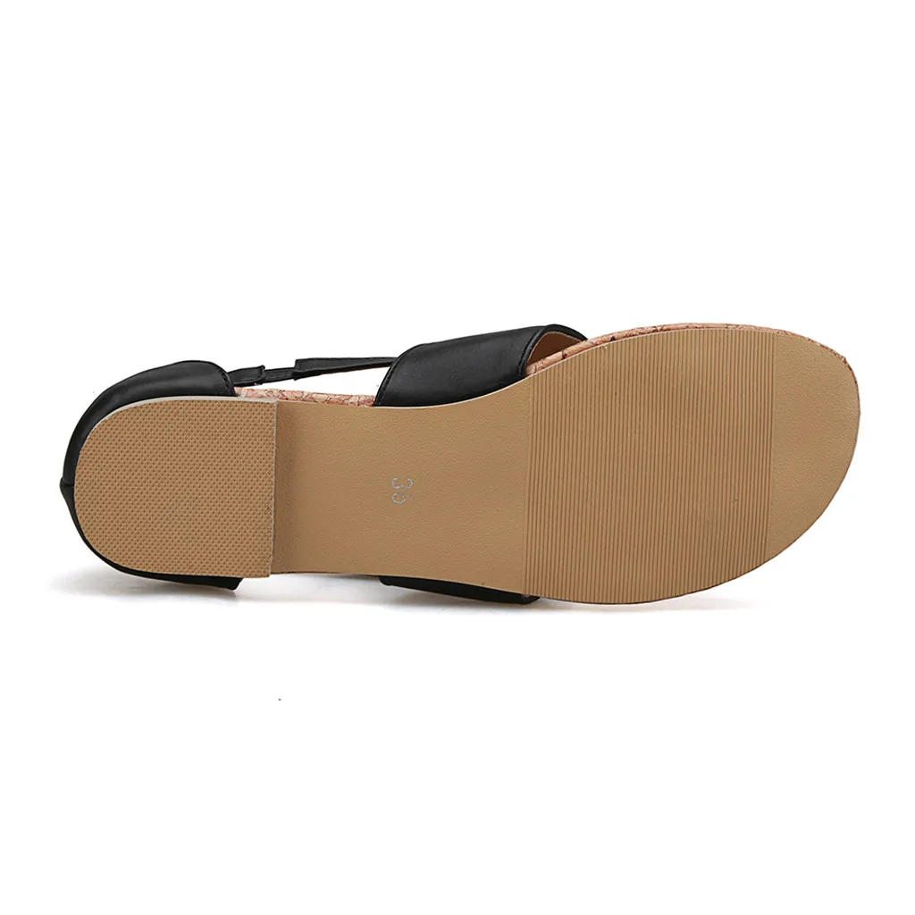 

Summer Women's Clip-Toe Flat Sandals Fashion Roman Sandals Casual Ladies's Shoes