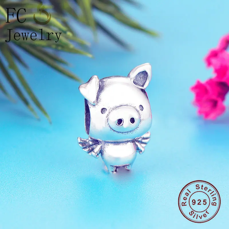 FC ювелирное изделие оригинальный брендовый браслет с подвеской 100% Серебро 925