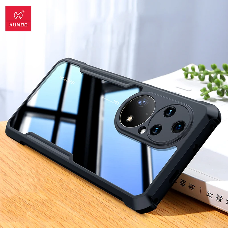

Чехол Xundd для Huawei P50 P50 Pro, чехол, подушки безопасности, оболочка, противоударный мягкий ТПУ ПК Тонкий чехол для Huawei P50 Pro