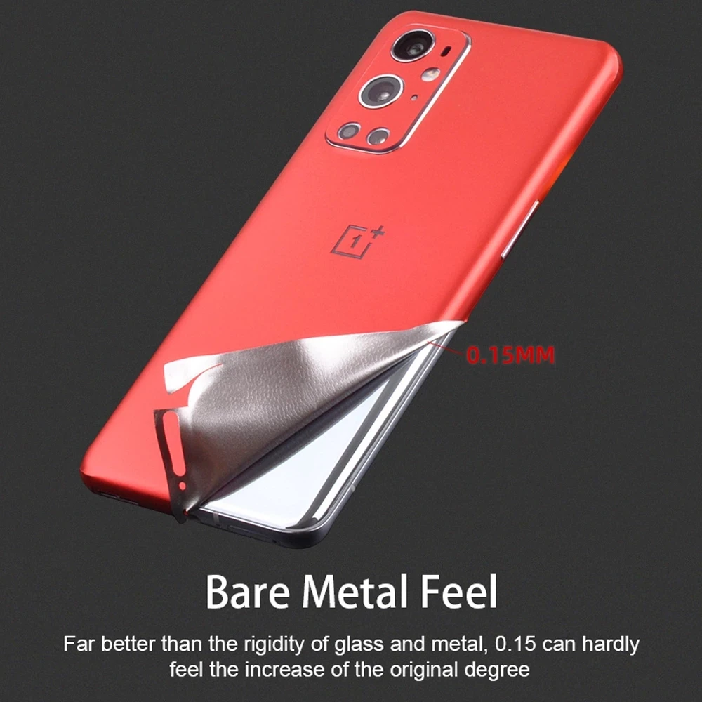 Фото Ледяная пленка для Oneplus 9 Pro обмотка задняя крышка виниловые наклейки One Plus 7T 7 6T 6 Ледяная пленка для Oneplus 9 Pro обмотка задняя крышка виниловые наклейки One Plus 7T 7 6T 6