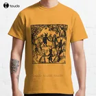 Классическая Мужская хлопковая футболка для танцев с дьяволом
