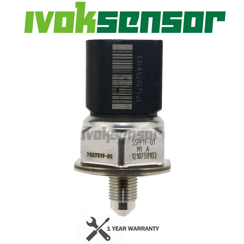 Оригинальные дизельного топлива инжектора рельса Давление Сенсор 13537537319 55PP11 01