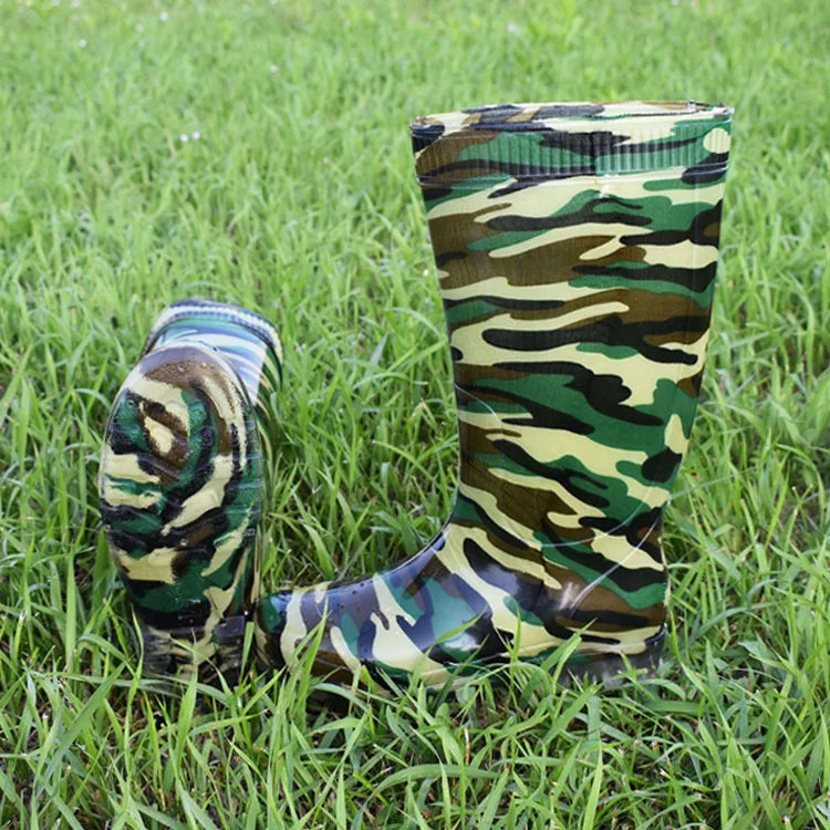 Сапоги Aleafalling мужские резиновые непромокаемые сапоги до колена без застежки с