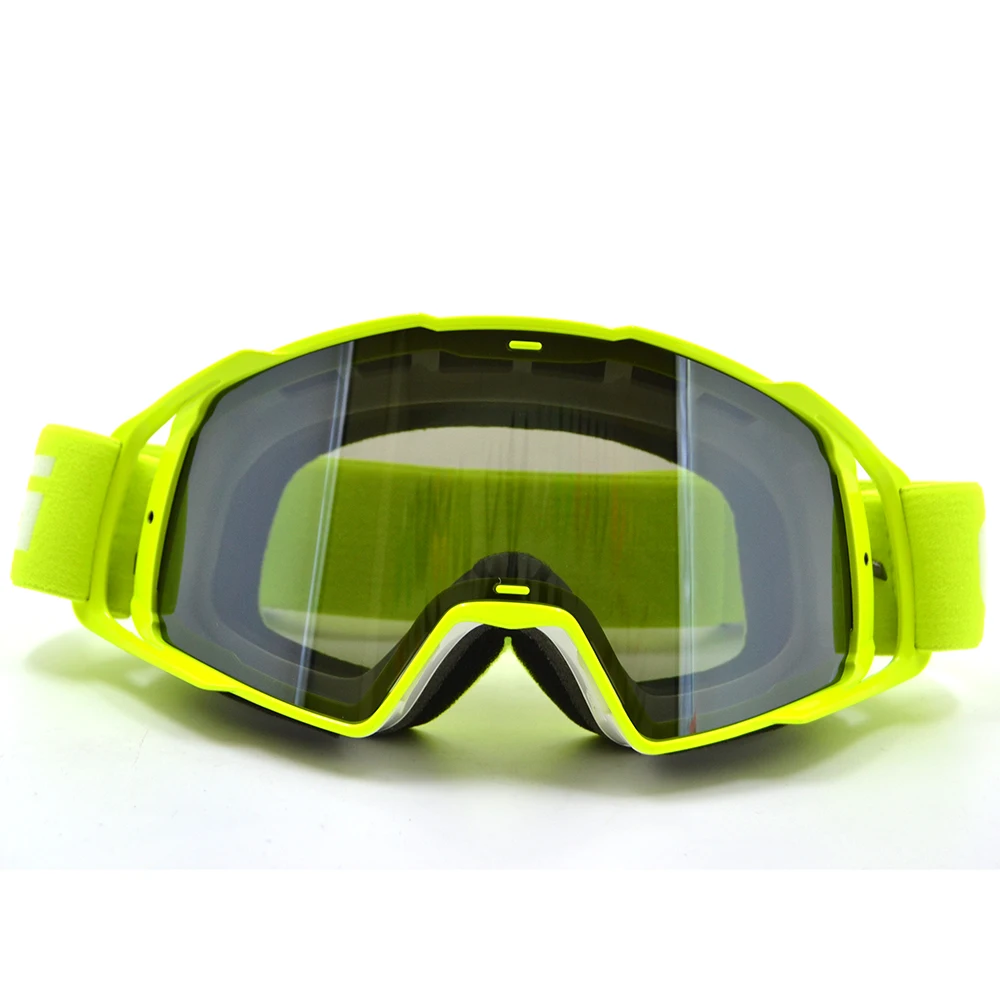 021B-WH-YE Очки для мотокросса Gafas Открытый внедорожный грязный велосипед очки MX очки лыжный снегоход ATV очки для мотоциклетных шлемов - Цвет: 021B-WH-YE