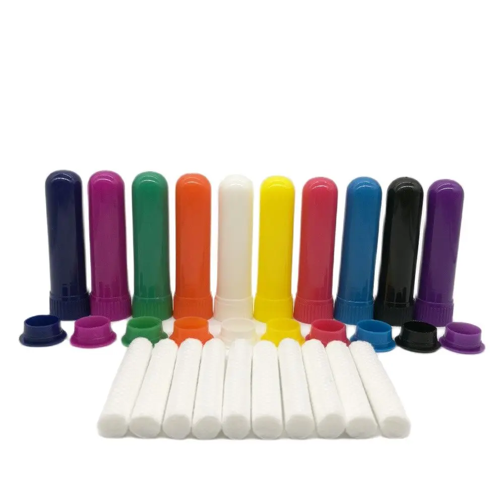 60 компл./лот для 10 видов цветов контейнеры носовых ингаляторов пустой высокого