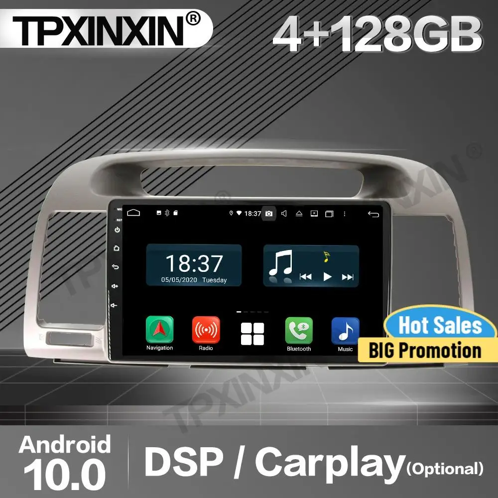 

Автомагнитола 2 Din для Toyota Camry 128, 2002, 2003, 2004, 2005, 2006