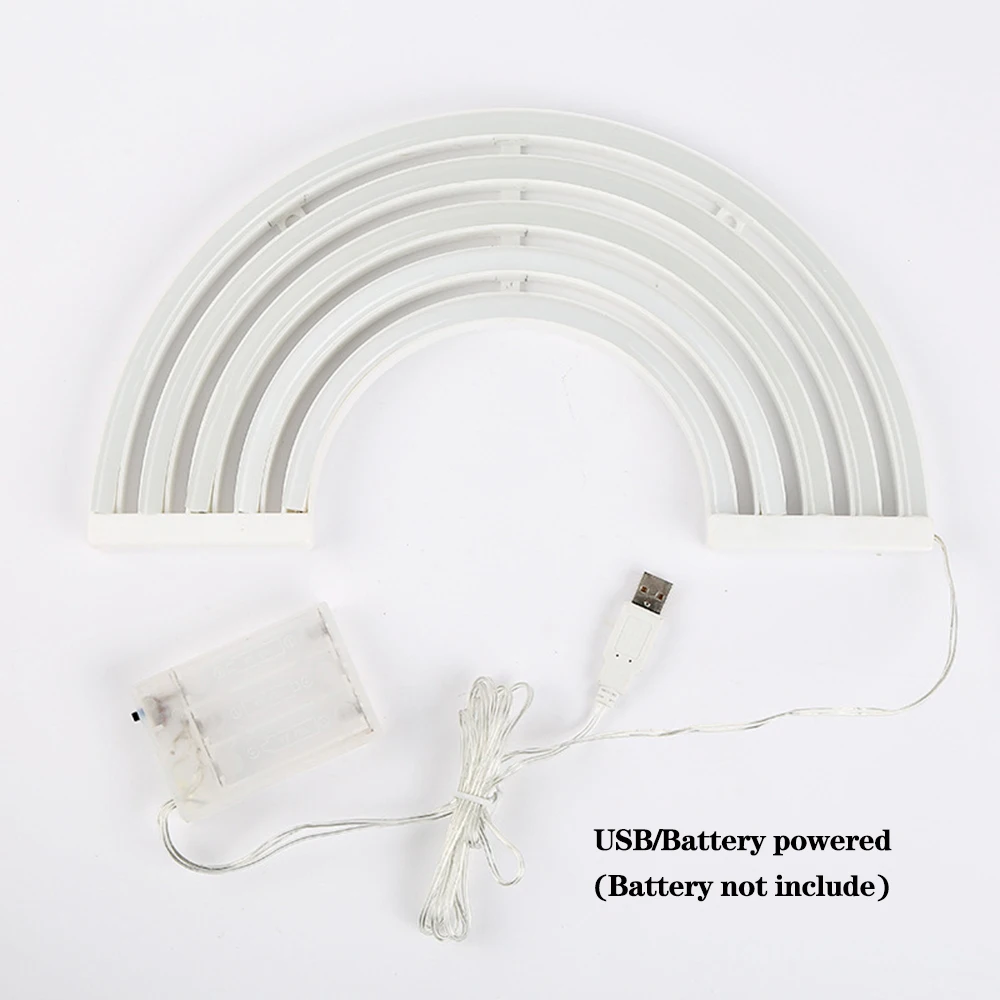 Светодиодный неоновый светильник с питанием от USB/аккумулятора цветной USB