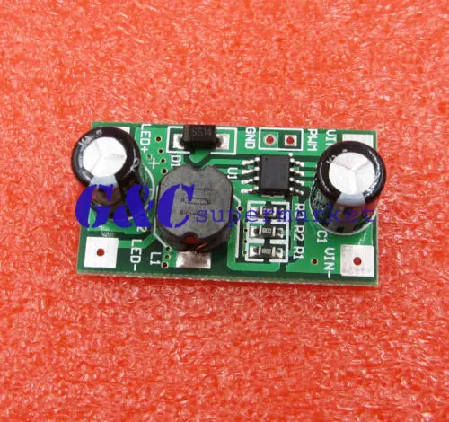 3W 5-35V LED Driver 700mA PWM Dimming DC to Step-down Constant Current | Электронные компоненты и принадлежности