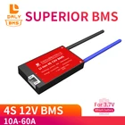 4S 12V 10A 20A 30A 40A 60A Li-Ion литий Батарея 18650 Зарядное устройство PCB плата защиты BMS с балансом для 14,8 V 16,8 V липоэлементный