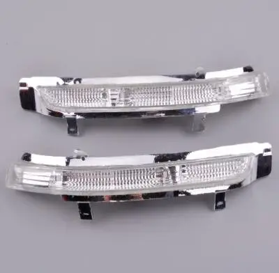 1Pair white Capqx для Skoda Octavia A5 A6 Superb 2009-2013 внешнее зеркало заднего вида указатель поворота боковое зеркало светодиодный мигающий индикатор лампы - Испускаемый цвет: 1Pair white
