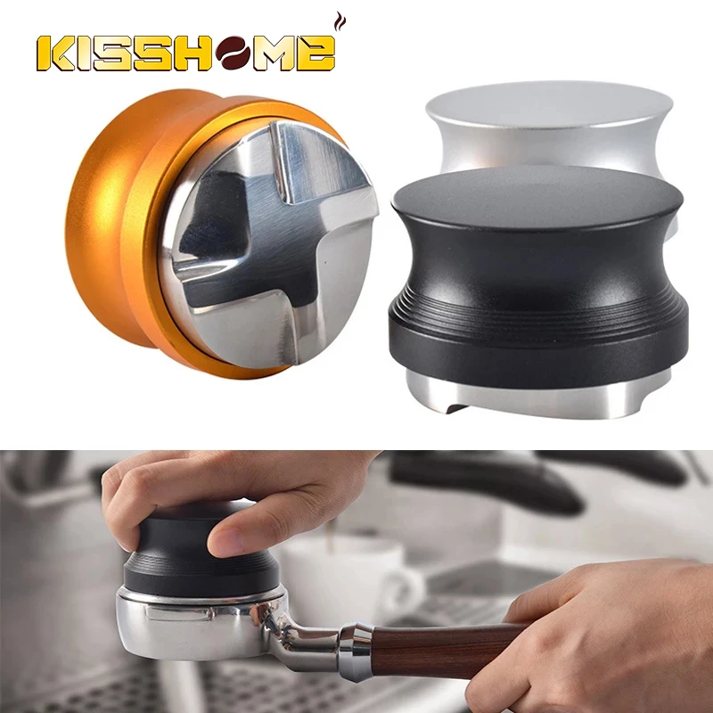 Темпер для кофе из нержавеющей стали с четырьмя наклонными основаниями