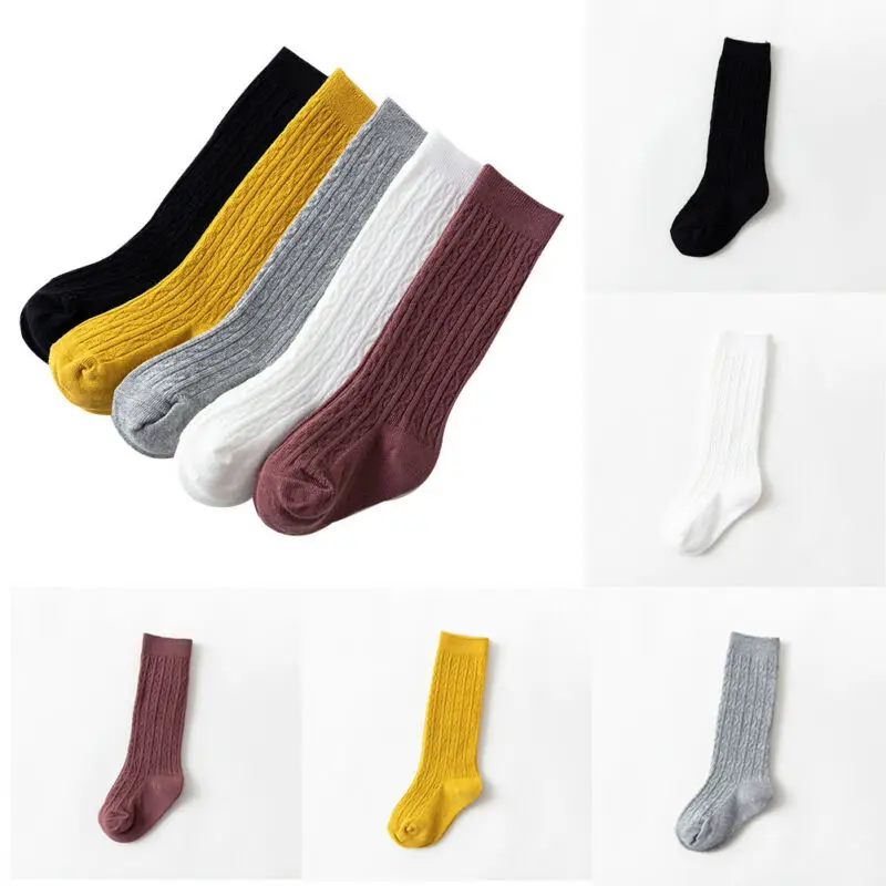 Носки для маленьких девочек гольфы принцессы милые детские носки длинные гетры в