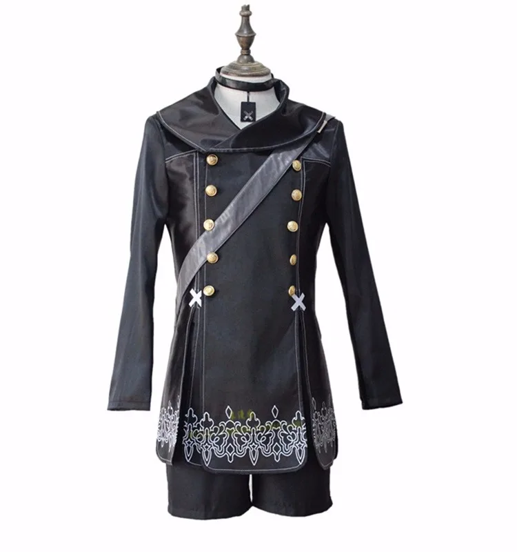 Лидер продаж костюмы для косплея NieR Automata 9S мужские наряды вечеринки пальто YoRHa № 9