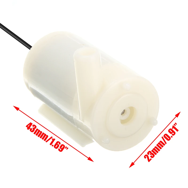 Новый мини погружной водяной насос при напряжении от 5 В до работающего на
