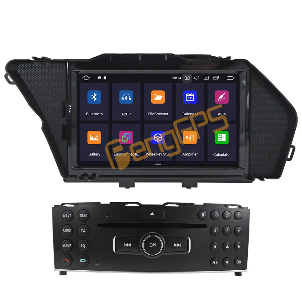Автомагнитола для Mercedes Benz GLK X204 300 GLK350 2008-2012 Android 2Din стереоприемник Авторадио