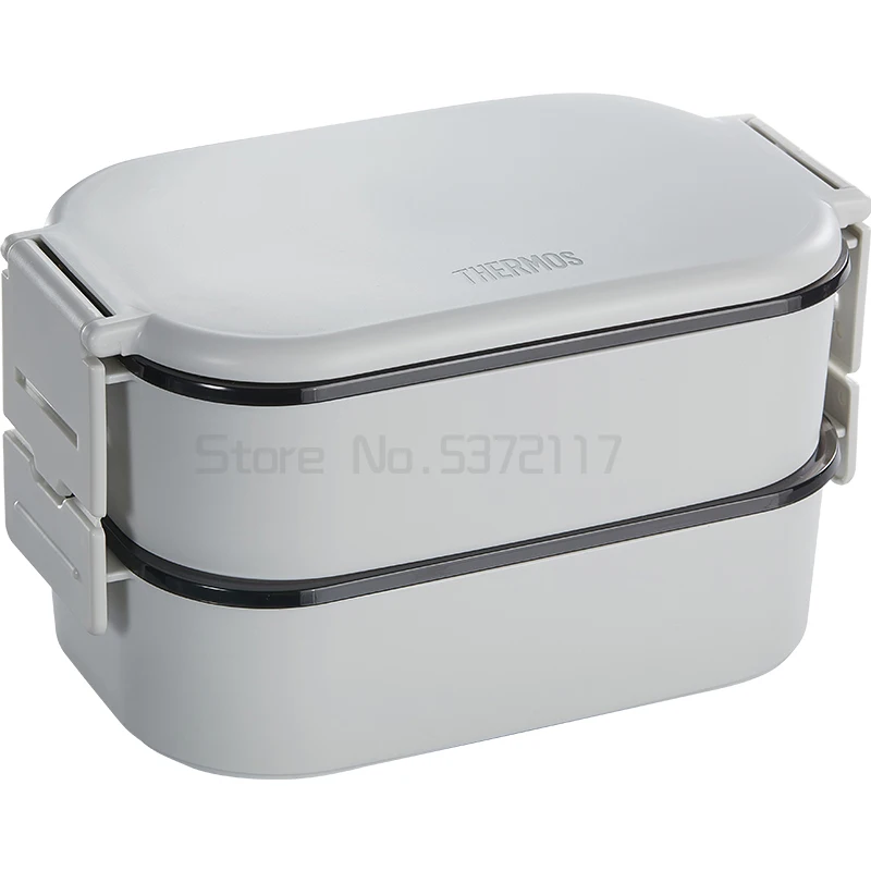 

Japanese lunch box double layer microwave heating portable separate lunch box household lunch box large capacity lunch box
