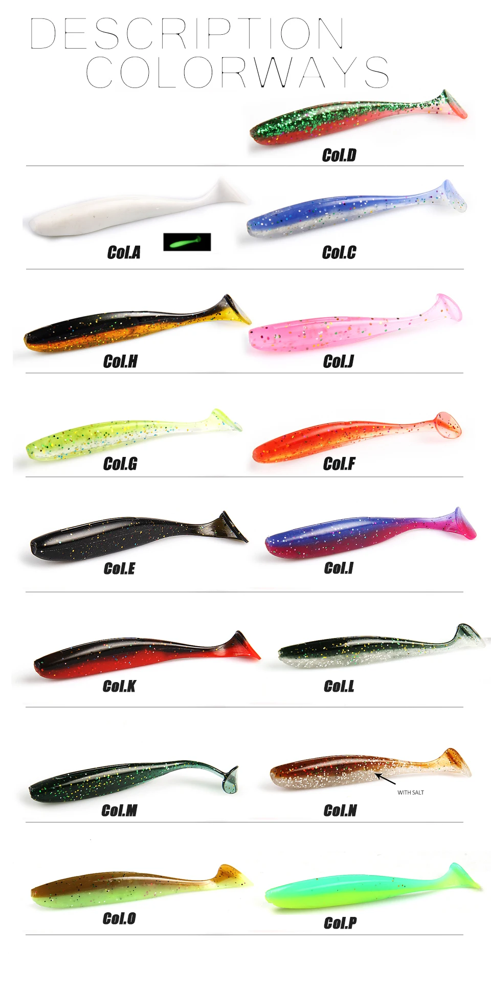 BEARKING Shiner 5 см 7,5 см 10 см воблеры для Горячие мягкие приманки для рыбалки, силиконовые искусственные двухцветные приманки