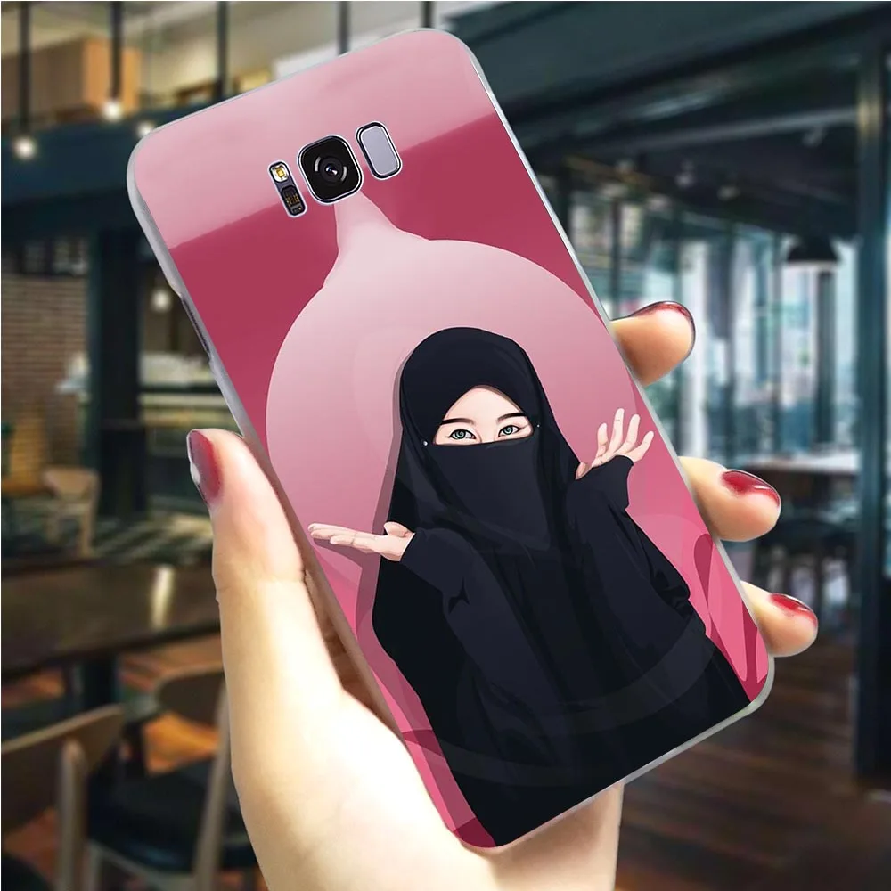 Чехол для телефона Samsung S10e милый мусульманский чехол Исламской девушки Note 8 9