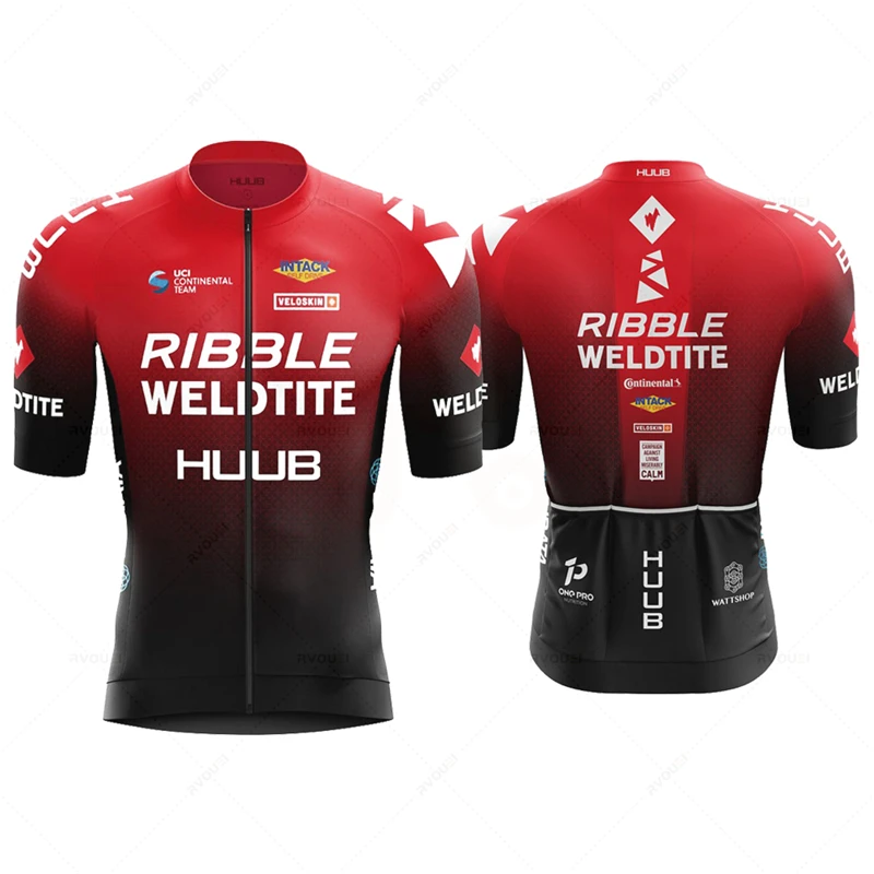 

New Cycling Jersey Quick Dry Summer Triathlon Tops HUUB Shirt Mens Short Sleeve Breathable Maillot Ropa Ciclismo Bike Equipment