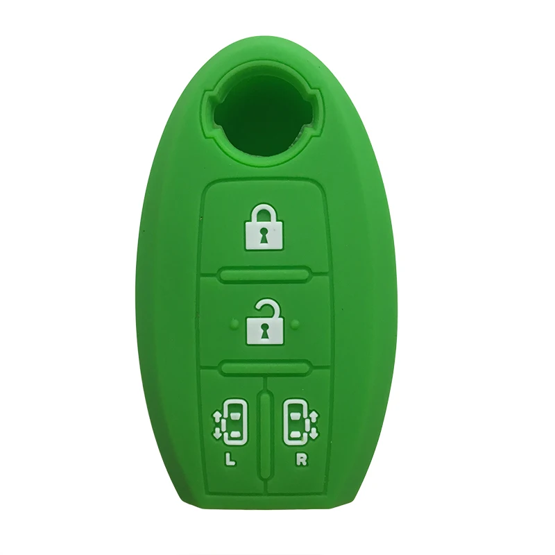 Резиновый чехол для ключей брелока с сигнализацией Nissan Qashqai Juke x Trail Note Tiida Almera Altima